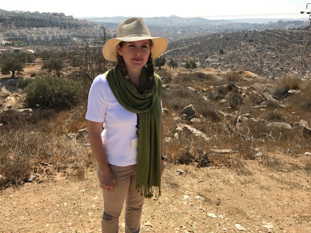 2.2 Wendy with Herodium and Bethlehem