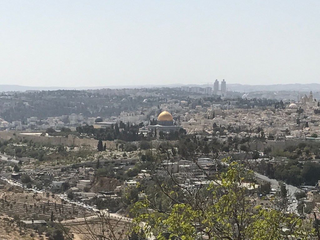 Mt. Scopus W al-Aqsa Mosque and Dome of the Rock