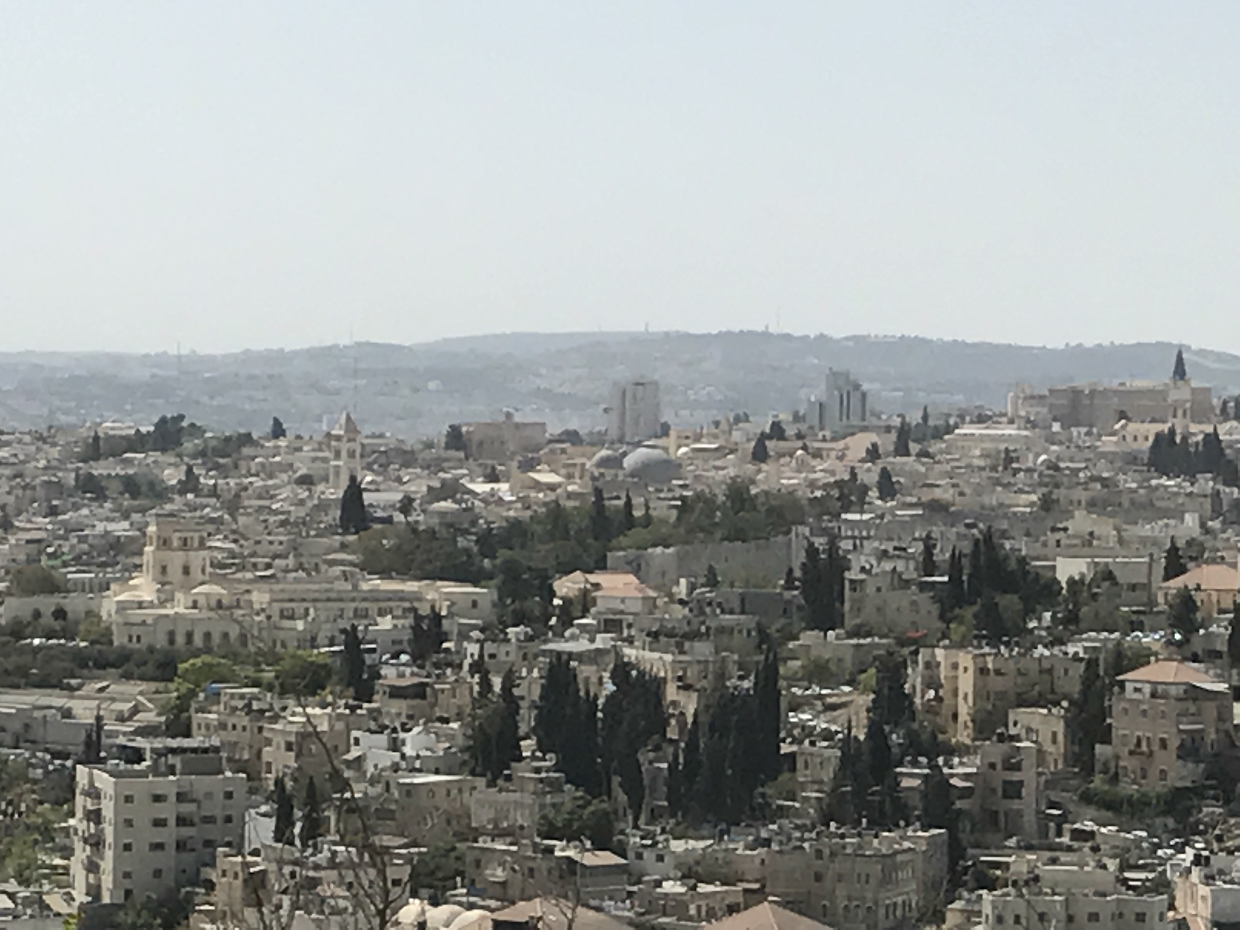 Mt. Scopus W Church of the Holy Sepulchre (Resurrection)